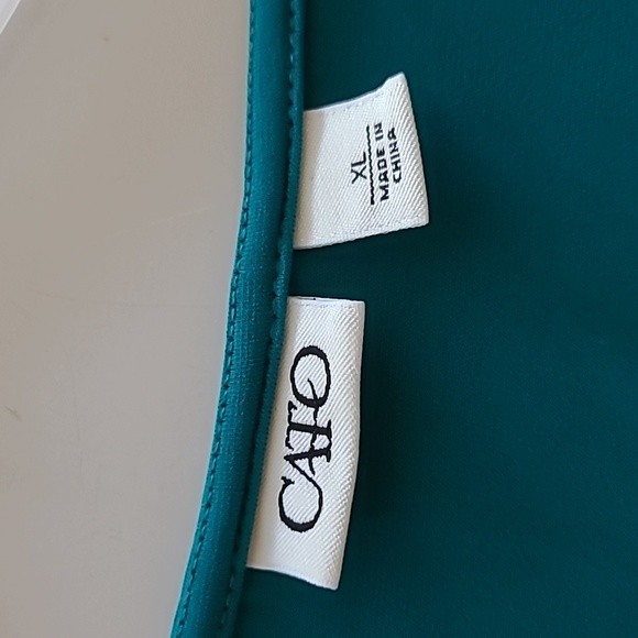 Cato green dress top - Picture 3 of 4